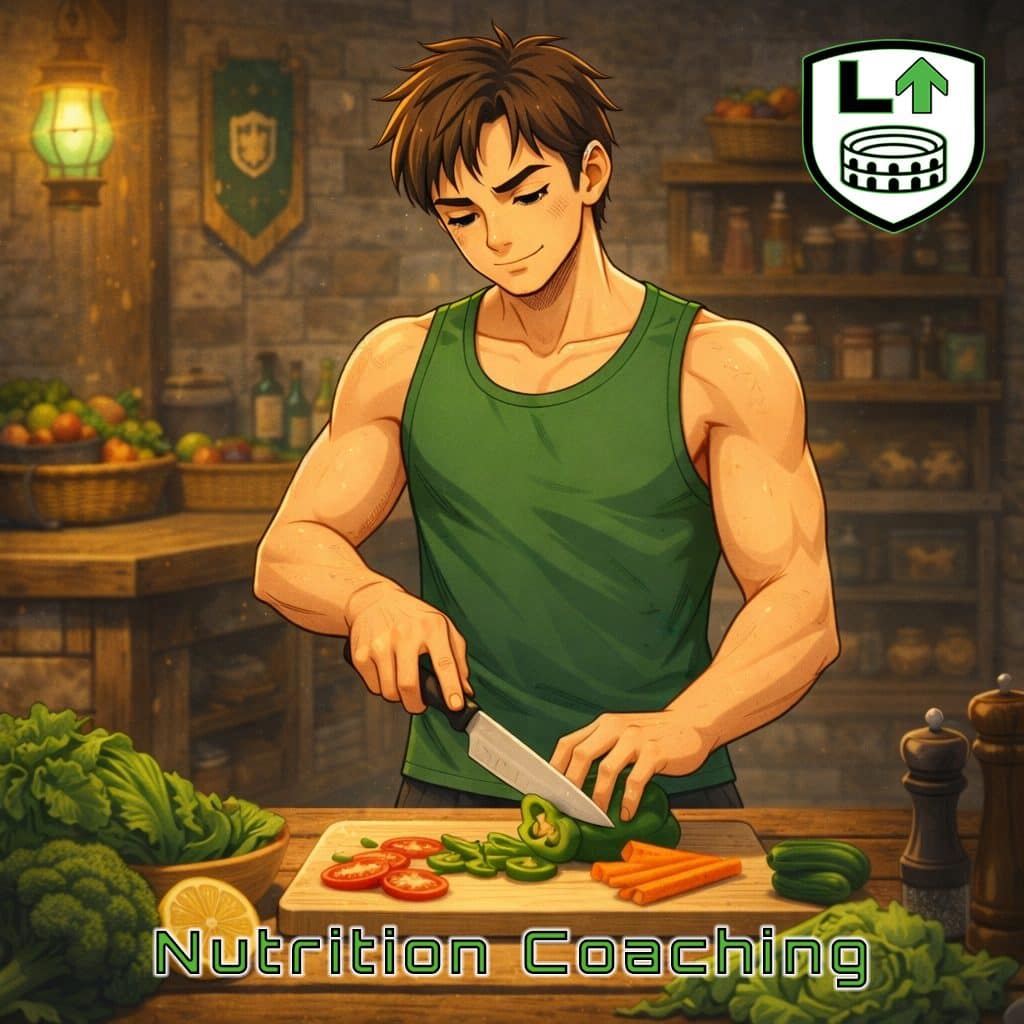 Level Up! Nutrition Coaching<br>Side Quest<br> 1 Level Up! Nutrition Coaching<br>Side Quest<br>